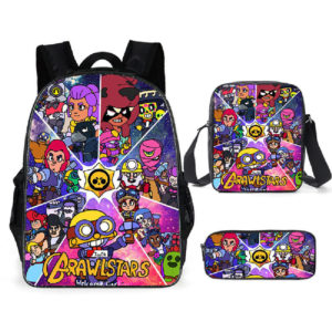 The Game Brawl Stars Backpack School bag for kids