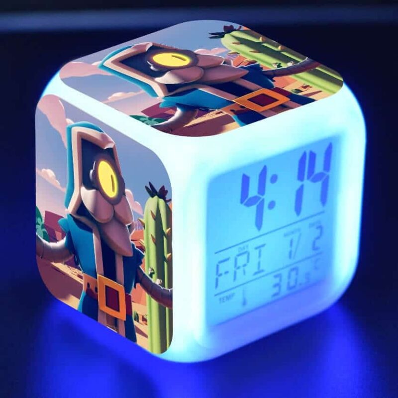 Barley Brawl Stars LED Alarm Clock: DEFAULT BARLEY