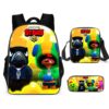 3pcs/set Leon and Crow Brawl Stars Rucksack