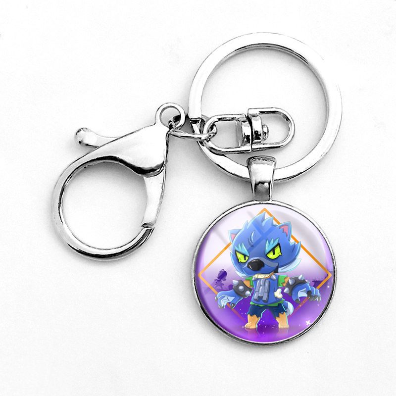 Brawl-Stars-Keychains-Key-Ring