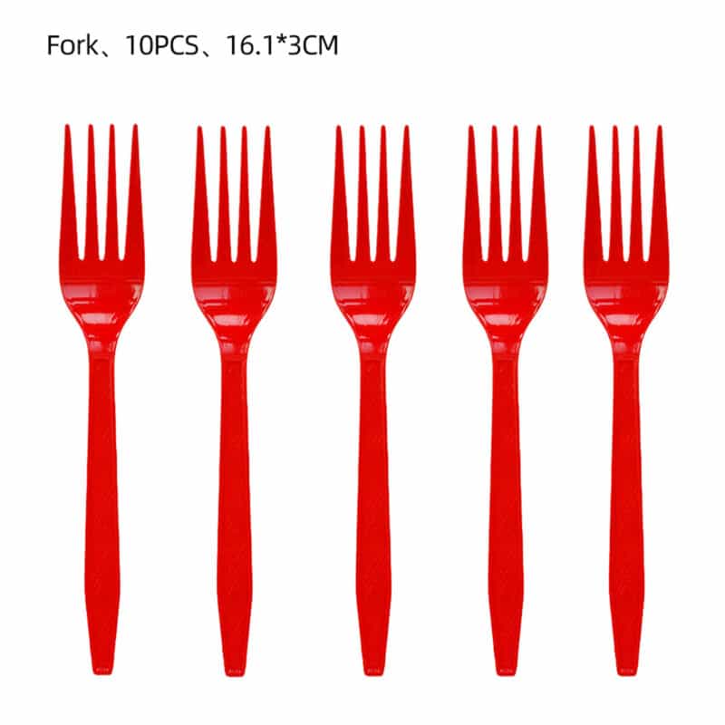 plastic fork